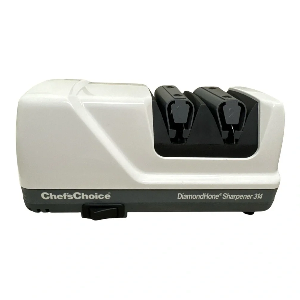 Chef’sChoice 314 Electric Diamond Sharpener White Fine Edge &‎ Serrated Knives